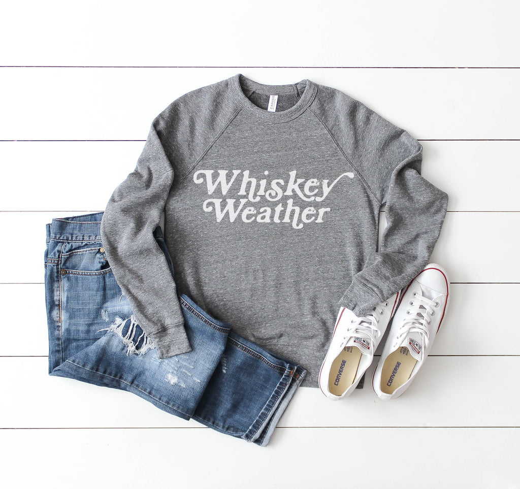 Whiskey Weather Crewneck Sweatshirt - Anchor and Oars