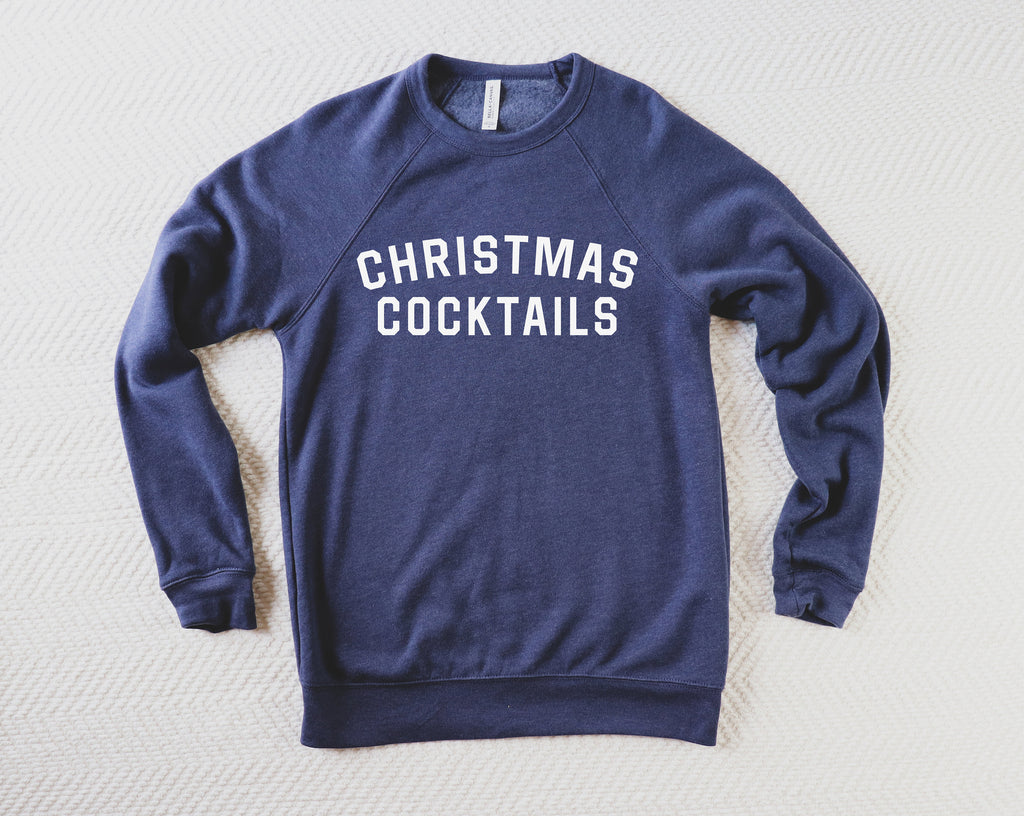 Christmas Cocktails Sweatshirt - Anchor and Oars