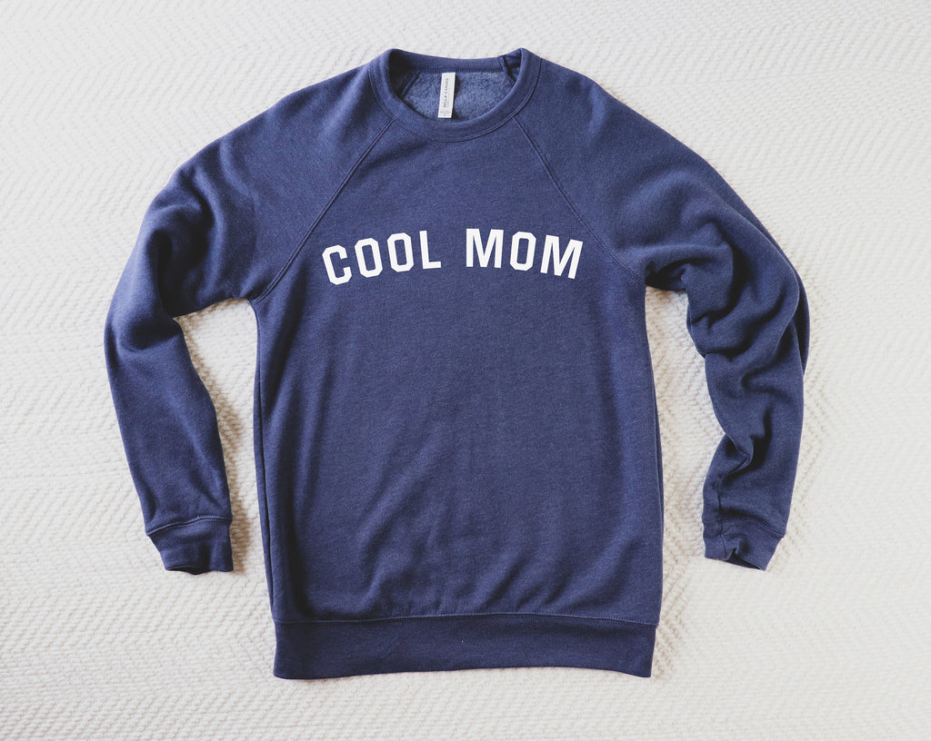 Cool Mom Sweatshirt - Anchor and Oars