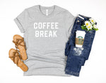 Load image into Gallery viewer, But First Coffee Tee

