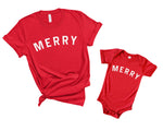 Load image into Gallery viewer, Merry Christmas Family Tee
