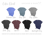 Load image into Gallery viewer, Ahoy Nautical T-shirt - Anchor and Oars
