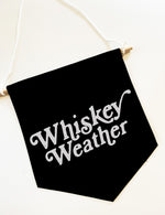 Load image into Gallery viewer, Whiskey Weekend Wall Banner, Home Decor, Living room Decor,Quote Wall Banner - Anchor and Oars
