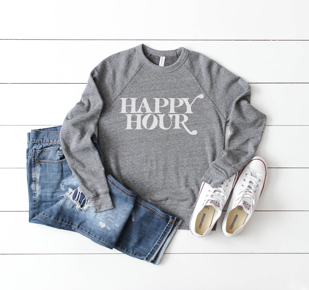 Happy Hour SweatShirt - Anchor and Oars