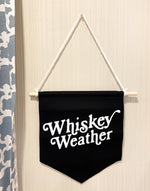 Load image into Gallery viewer, Whiskey Weekend Wall Banner, Home Decor, Living room Decor,Quote Wall Banner - Anchor and Oars
