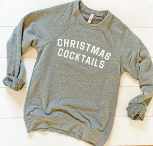 Christmas Cocktails Sweatshirt - Anchor and Oars