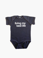 Load image into Gallery viewer, Living My Best Life Onesie® - Anchor and Oars
