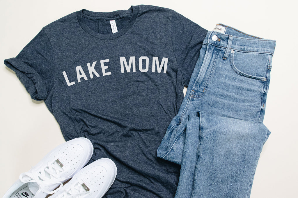 Lake Mom Shirt - Anchor and Oars