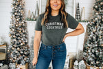 Load image into Gallery viewer, Christmas Cocktails Unisex Tee
