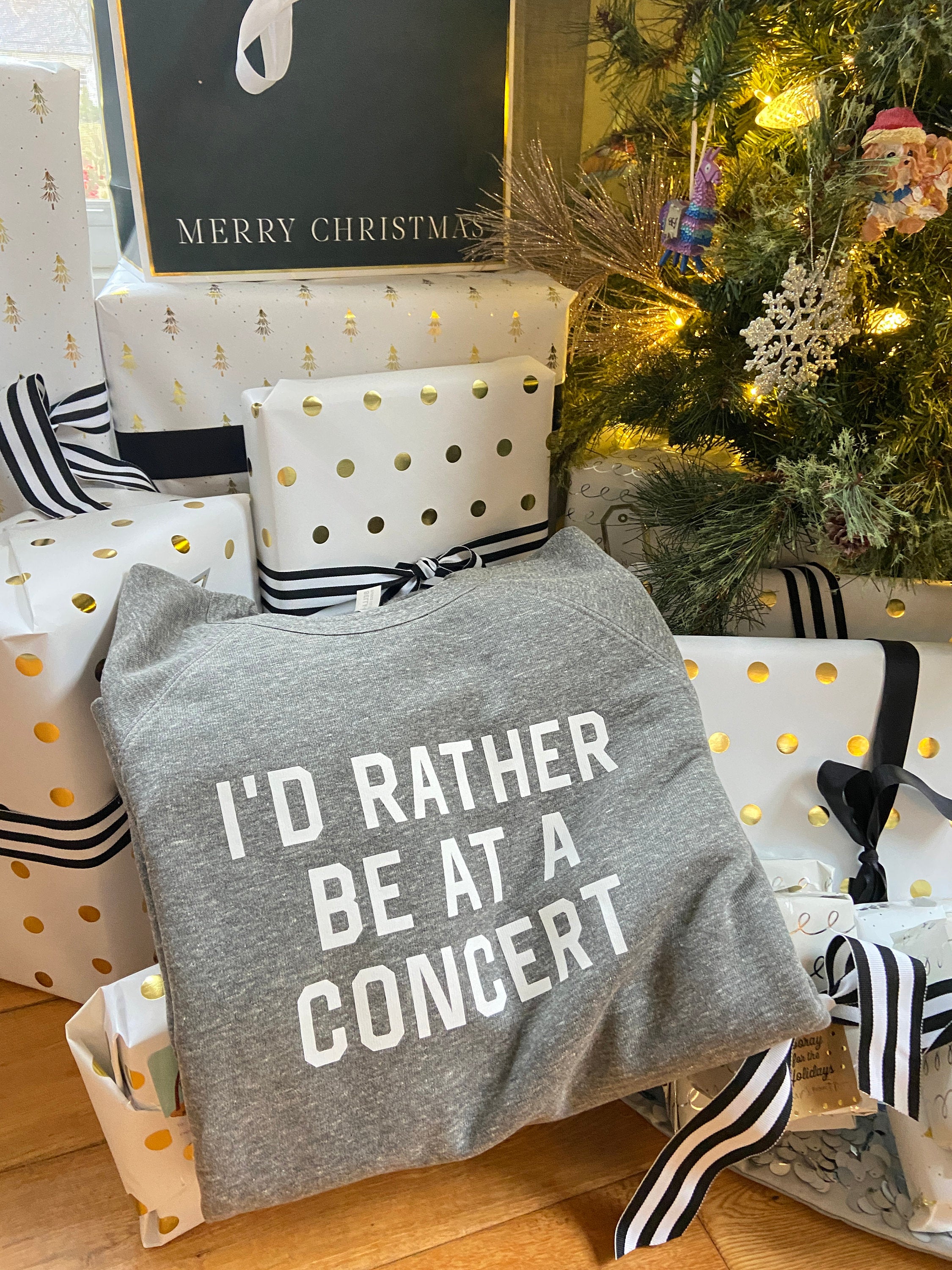 Id Rather Be At A Concert Sweatshirt