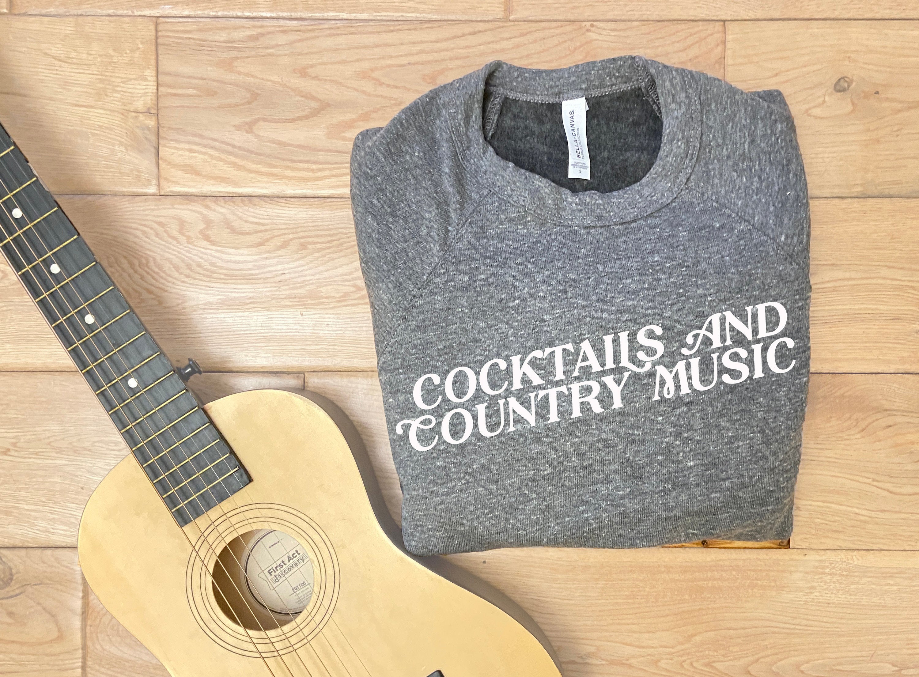 Country Music and Cocktails Sweatshirt