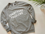 Load image into Gallery viewer, Champagne Problems Crewneck Sweatshirt
