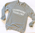 Load image into Gallery viewer, Champagne Problems Crewneck Sweatshirt
