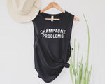 Load image into Gallery viewer, Champagne Problems Tank Top
